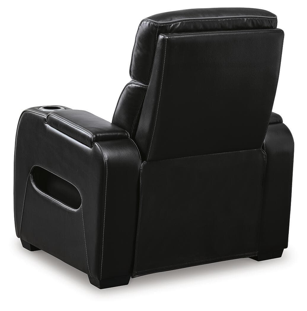 Boyington Power Recliner — Black/Gray — view 6