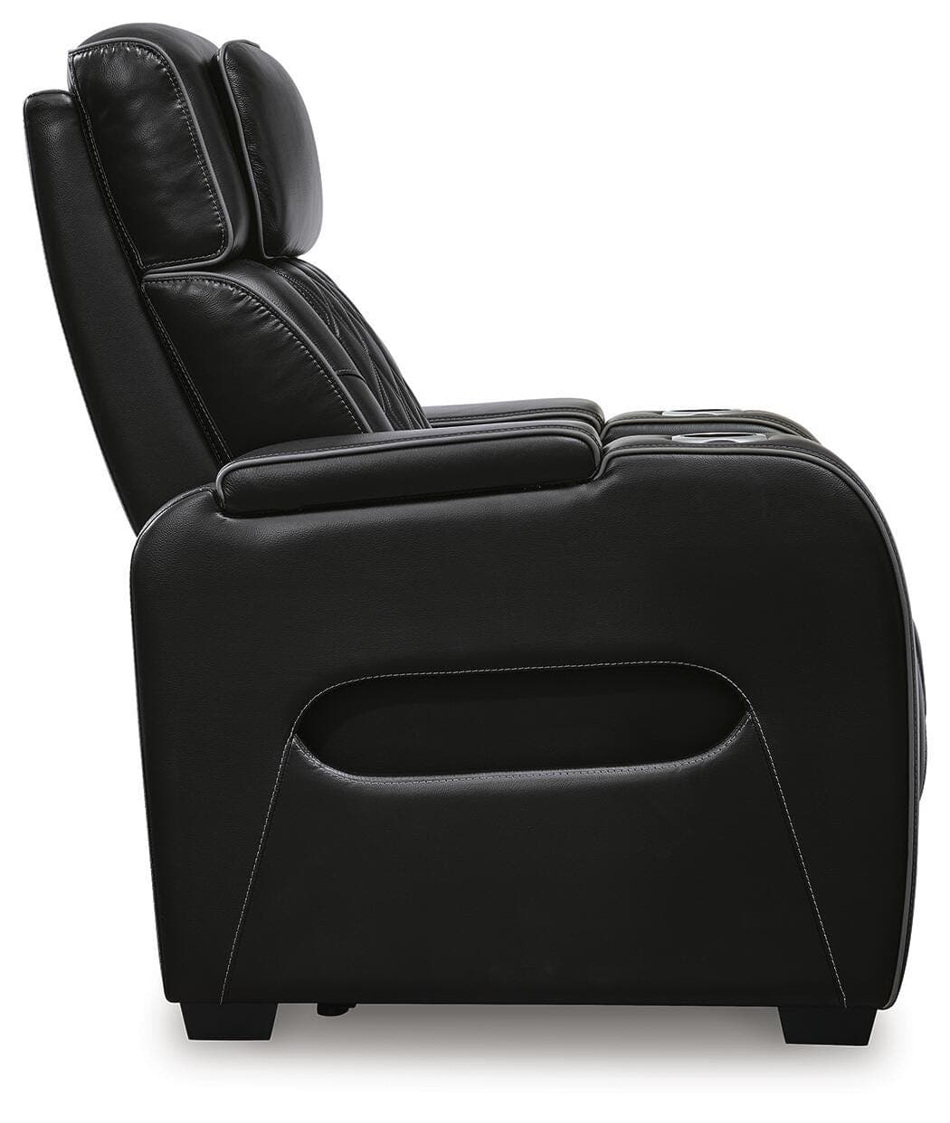 Boyington Power Recliner — Black/Gray — view 5
