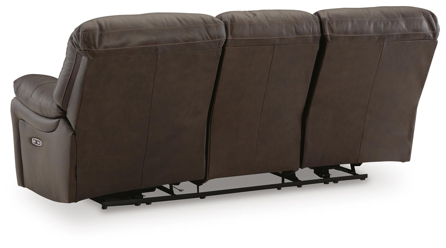 Leesworth Power Reclining Sofa — Brown/Beige — view 6