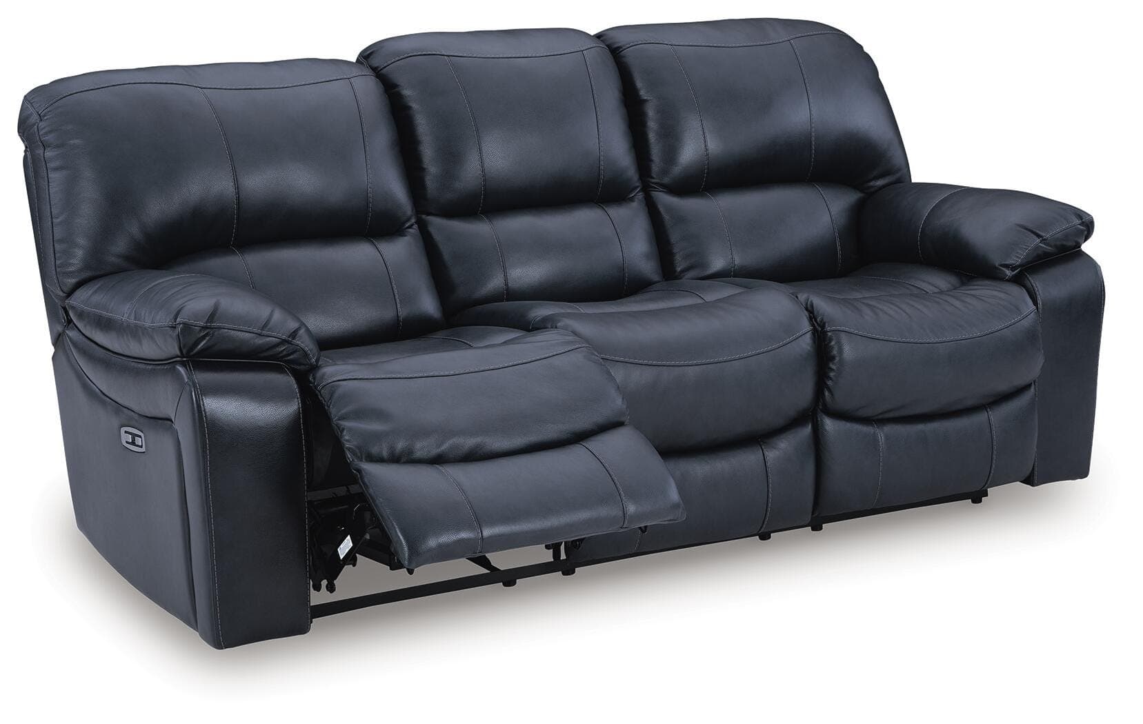 Leesworth Power Reclining Sofa — Blue — view 5