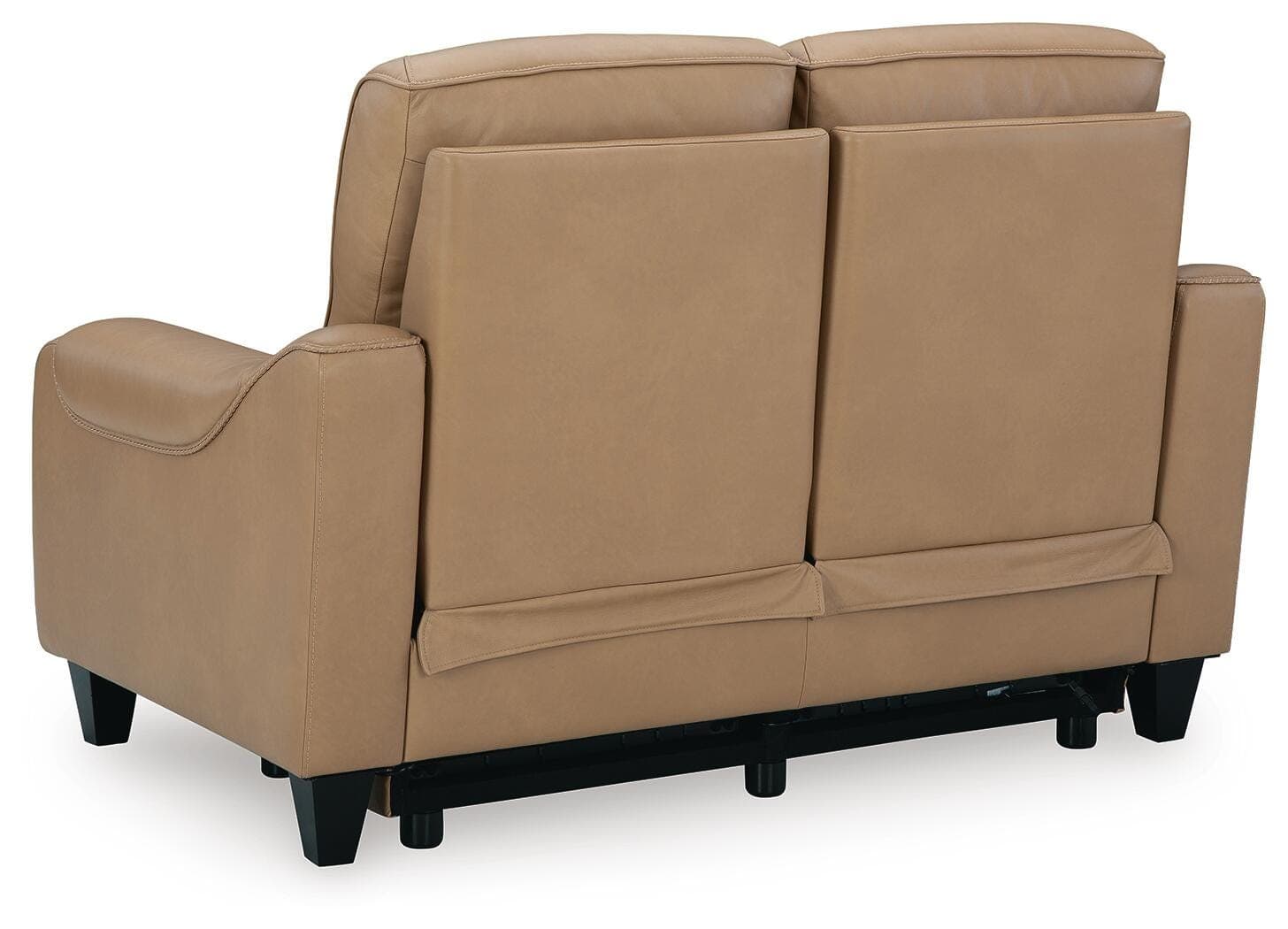 Mosswell Power Reclining Loveseat — Brown/Beige — view 7