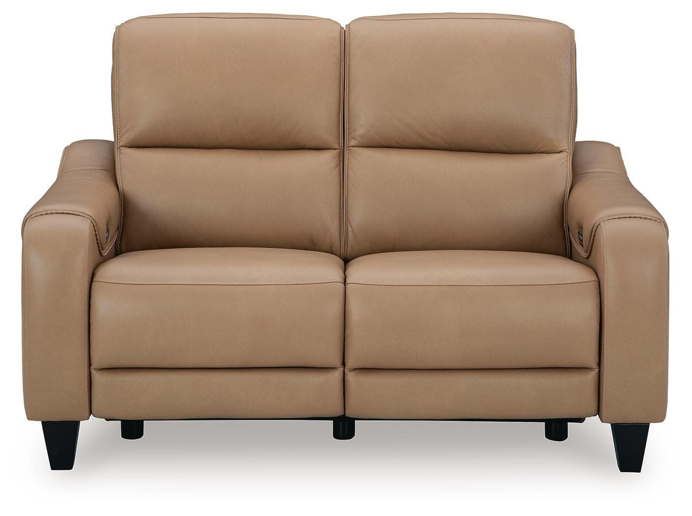 Mosswell Power Reclining Loveseat — Brown/Beige — view 5