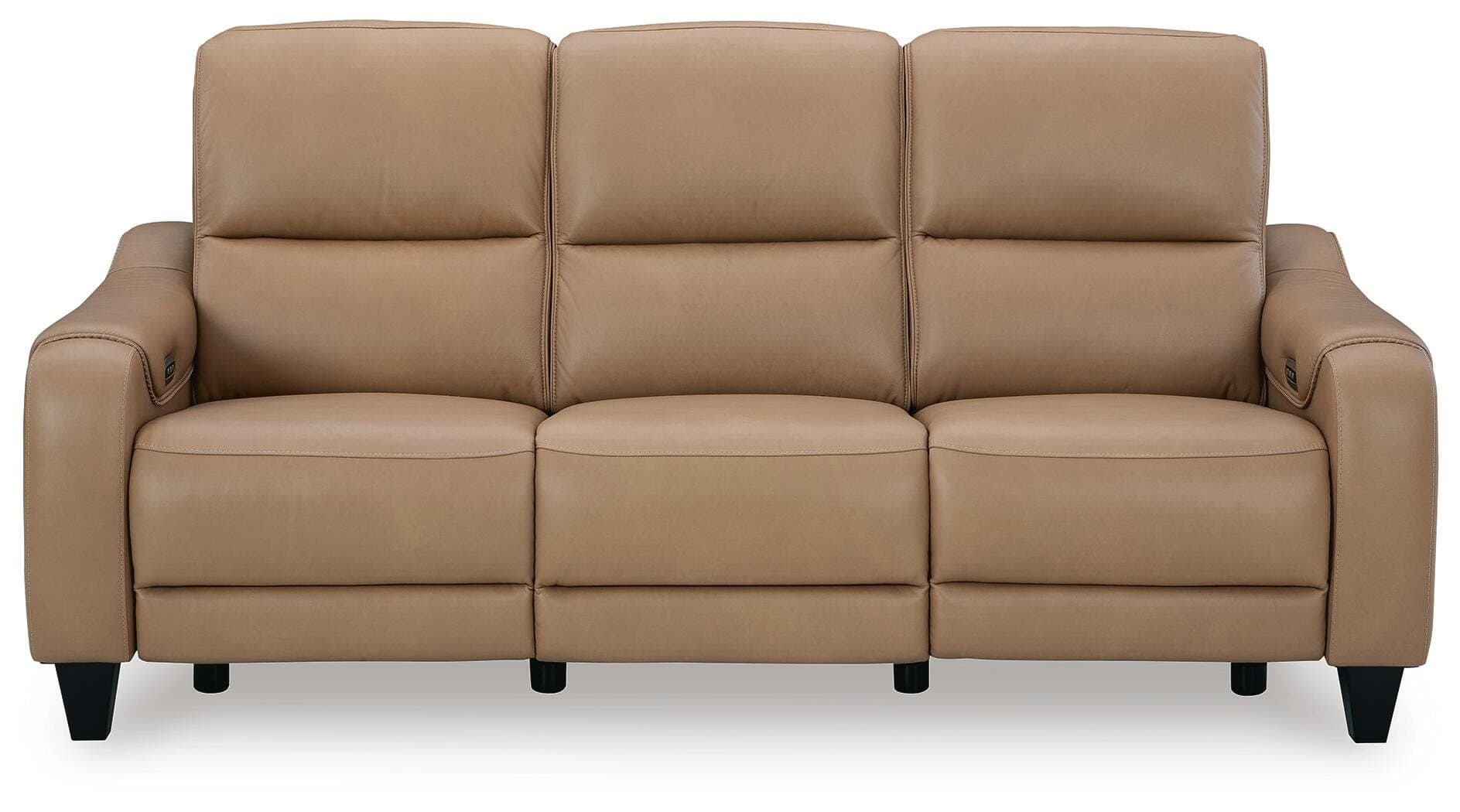 Mosswell Power Reclining Sofa — Brown/Beige — view 5
