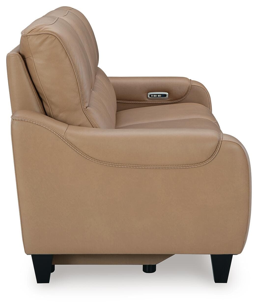 Mosswell Power Reclining Sofa — Brown/Beige — view 6