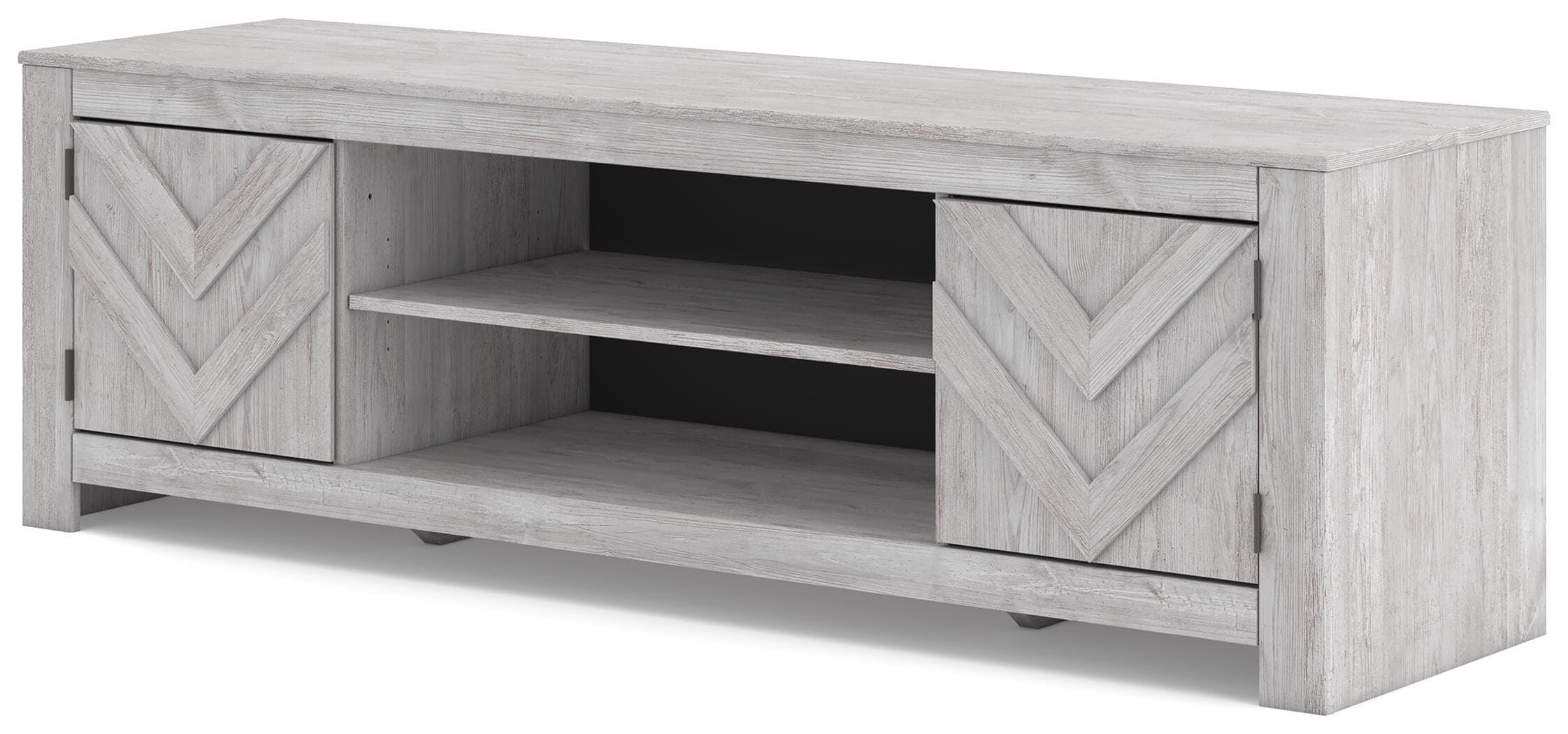 Cayboni 71" TV Stand — White — view 5