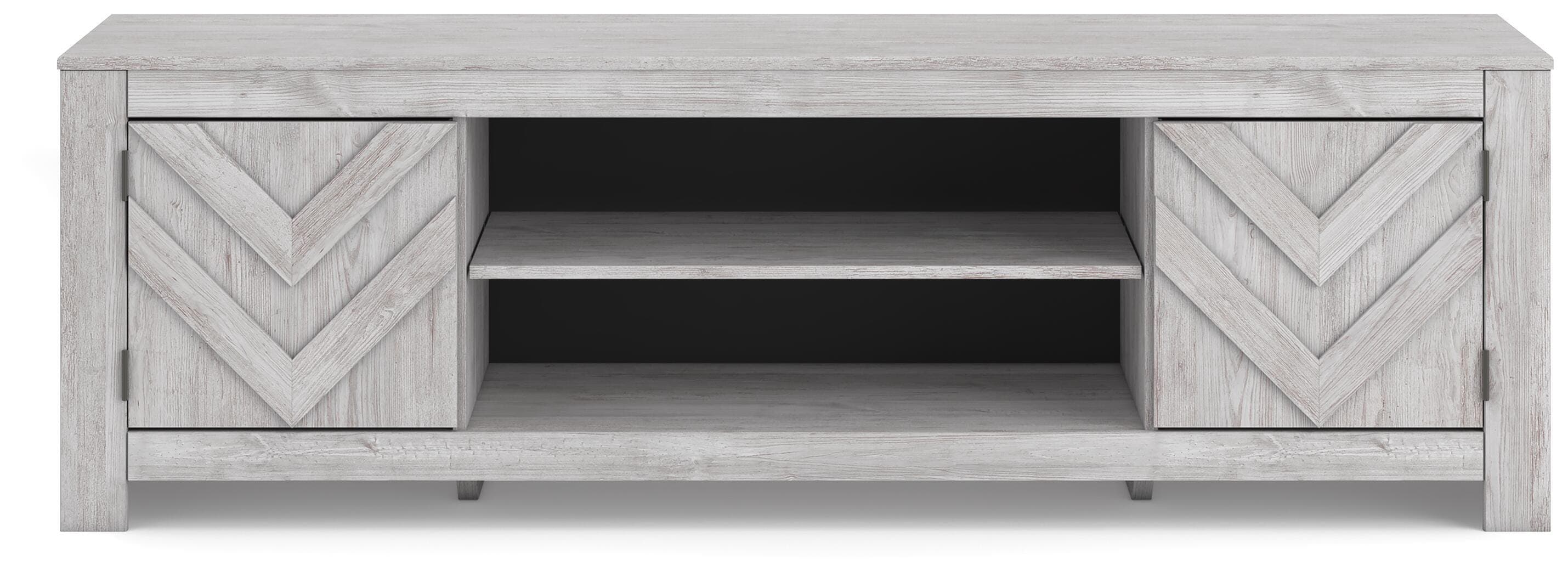 Cayboni 71" TV Stand — White — view 4