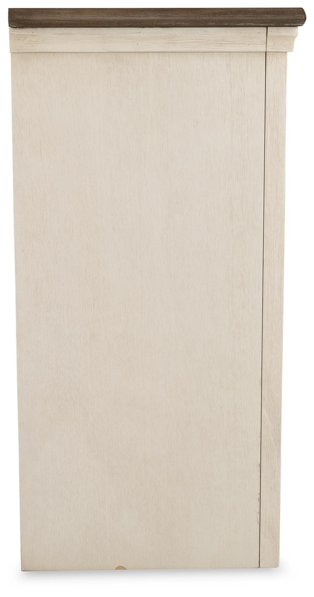 Bolanburg 74" TV Stand — White & Brown/Beige — view 7