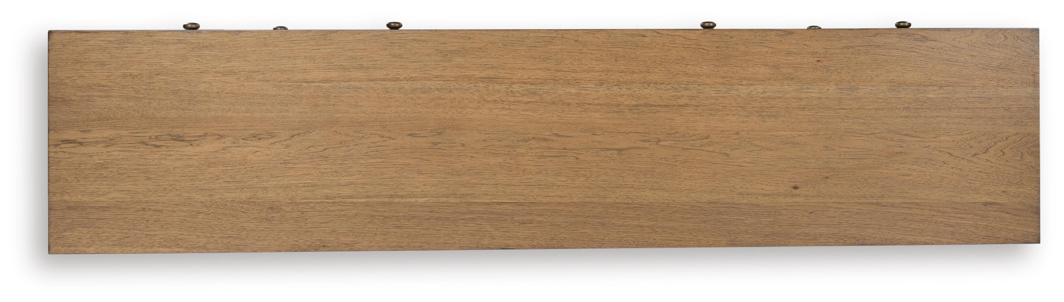 Sharlance 81" TV Stand — Brown/Beige — view 6
