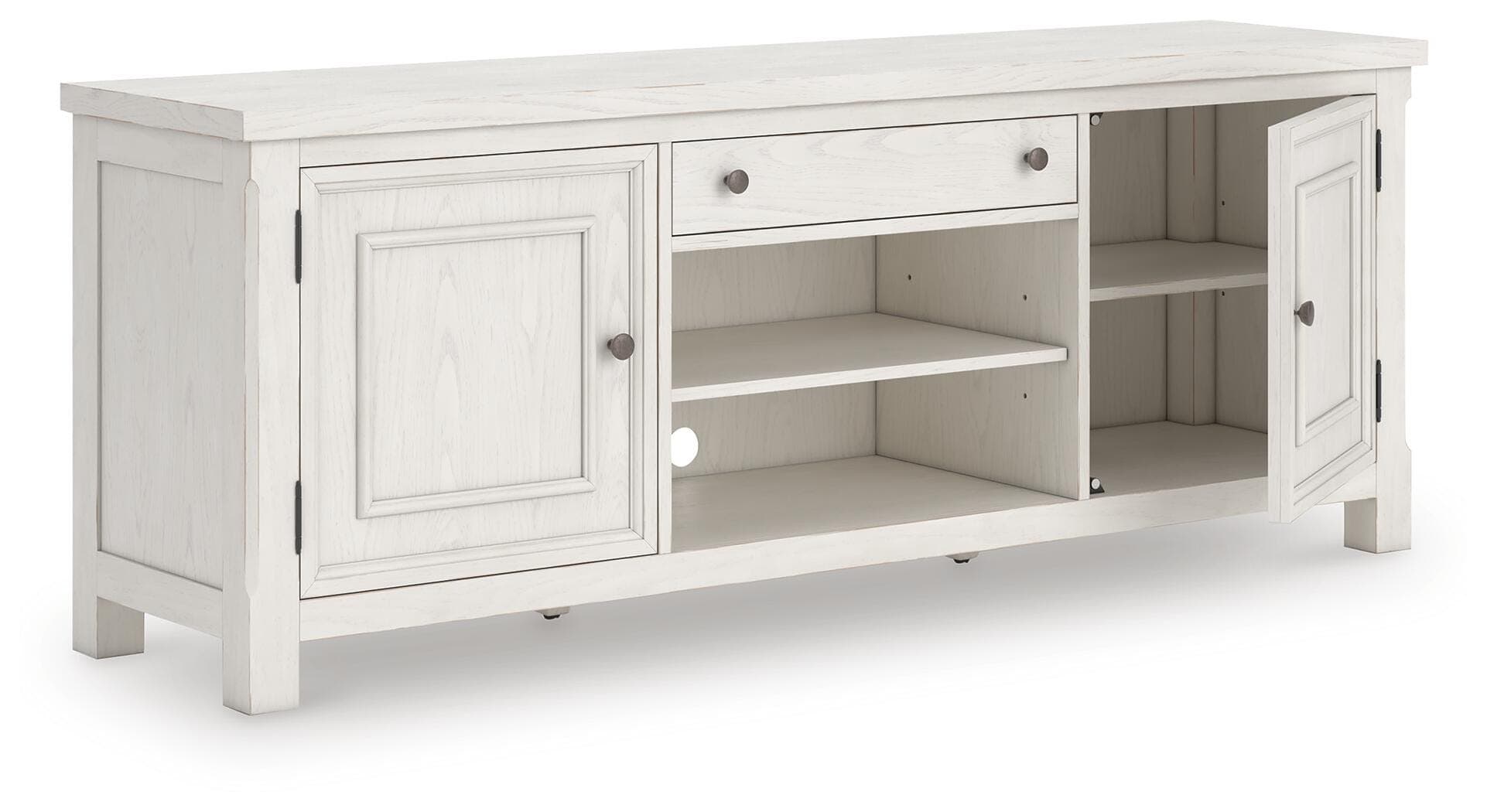 Robbinsdale 72" TV Stand — White — view 3