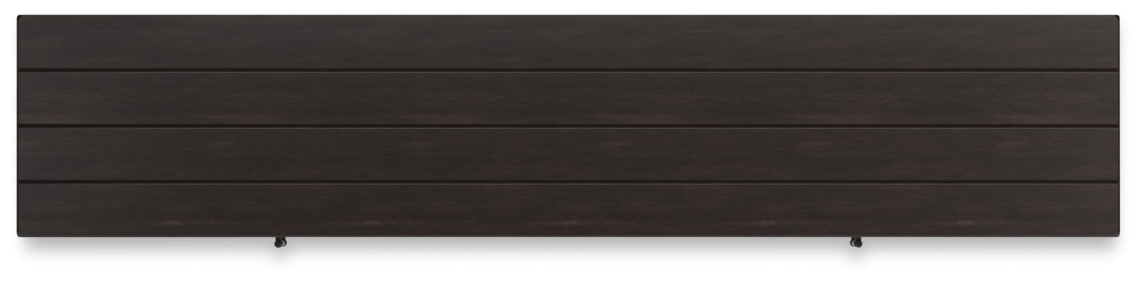 Darborn 88" TV Stand with Electric Fireplace — Black/Gray & Brown/Beige — view 6