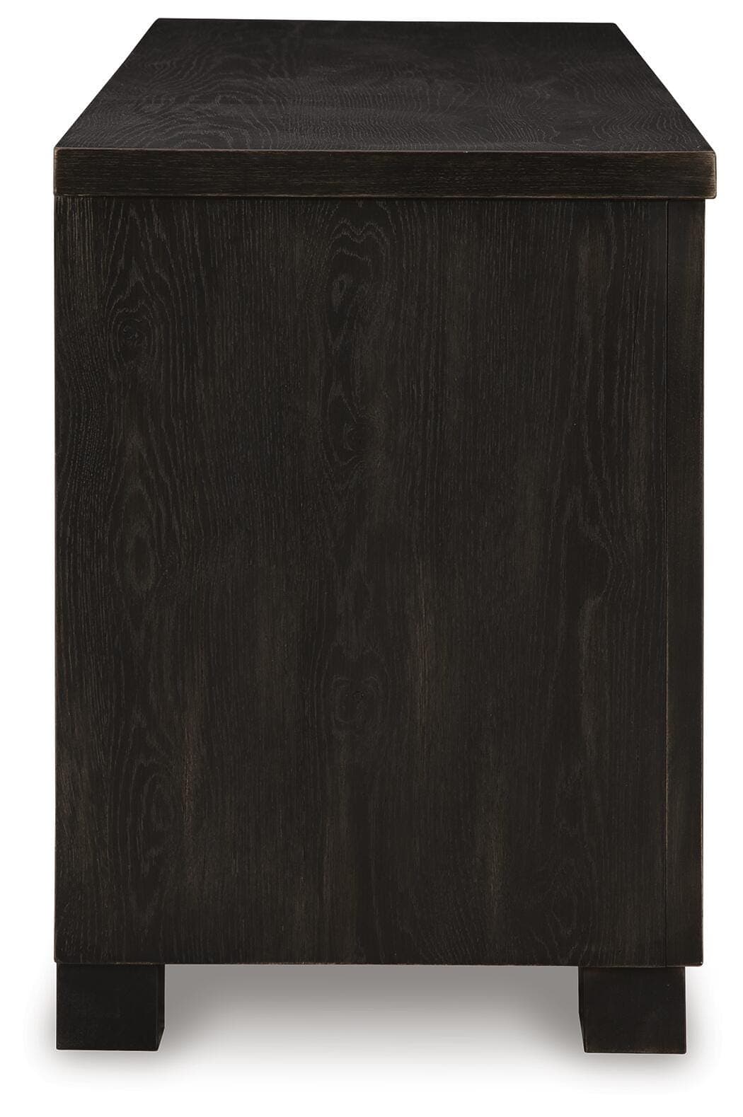 Galliden 80" TV Stand — Black/Gray — view 5