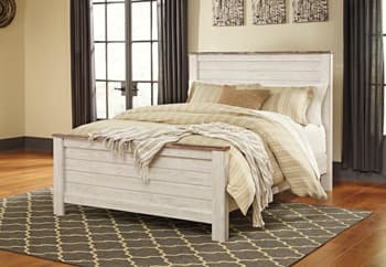 Willowton Queen Panel Bed view 3