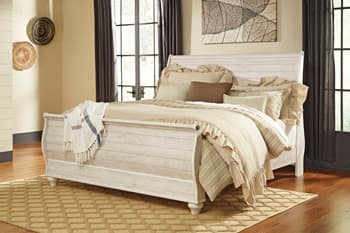 Willowton King Sleigh Bed view 3