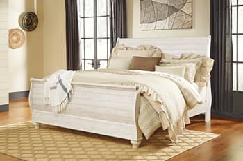 Willowton King Sleigh Bed view 3