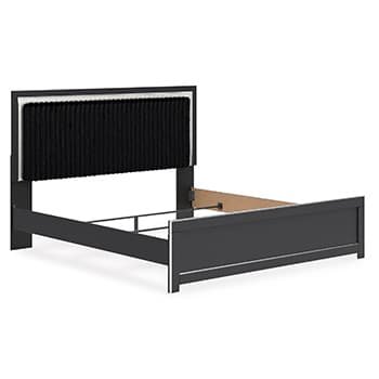 Zuraleus King Upholstered Panel Headboard