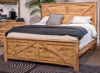 Maystonna King Crossbuck Panel Headboard